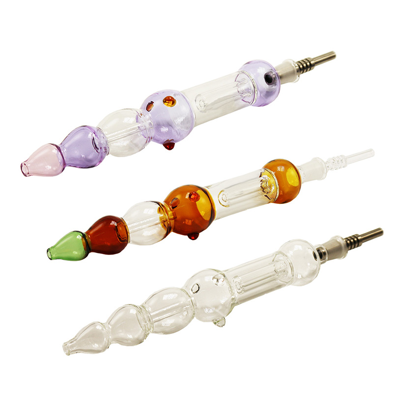 Glassvape168 CSYC NC013 Hookah Colorful Glass Pipes 14mm Titanium Quartz Nail Inverted Nails Grade 2 Concentrate Dab Rig Bong-image-411024838