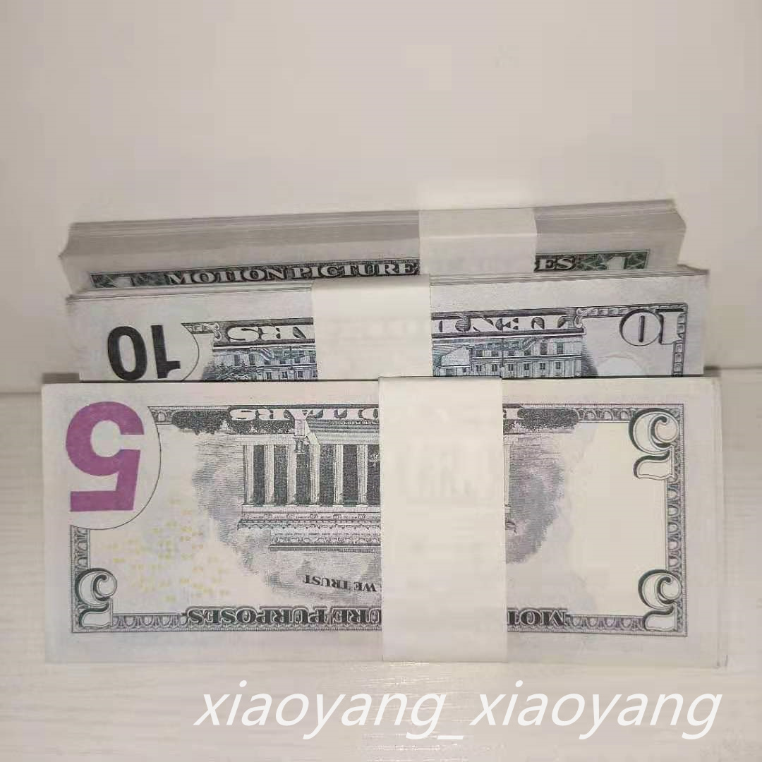 

The latest best-selling hot style $5 prop coin simulated dollar counterfeit paper money toy film props counterfeit dollar money
