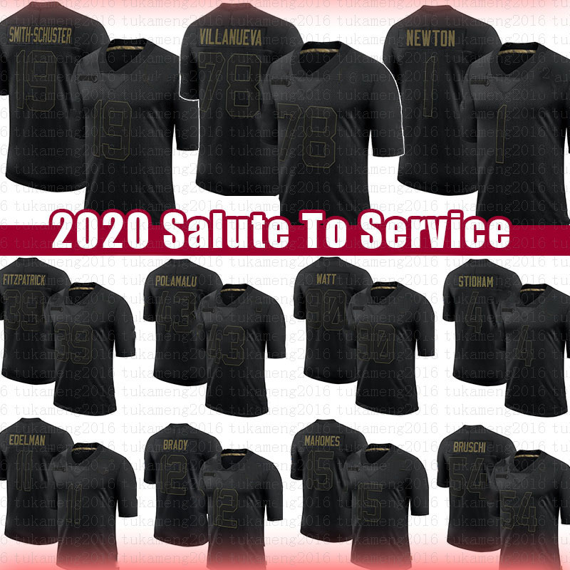 

Salute To Service 2020 New Mahomes Juju Smith-Schuster 90 T.J. Watt Alejandro Villanueva Cam Newton Julian Edelman Baker Mayfield Jacket, 2020 (qiuzhang)-15 mahomes