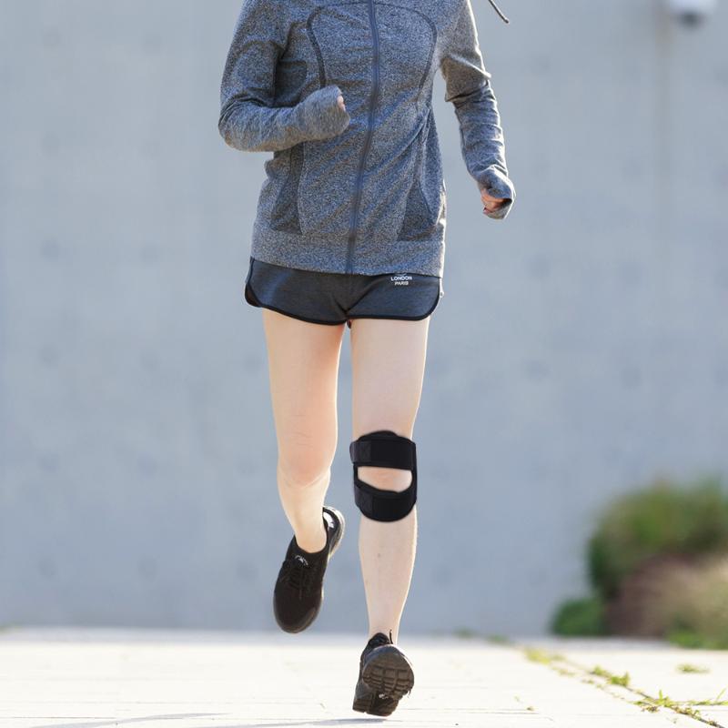 

Bandage Knee Pads Mesh Belt Outdoor Leggings Knee Pads Running Sports Gym Foot Hot Sale Breathable Absorbing Support, Black