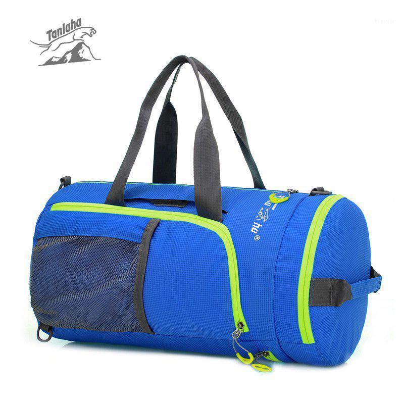 

Outdoor travel sport ultralight folding bag portable backpack camping Travel Bags Waterproof Rucksack1, Black