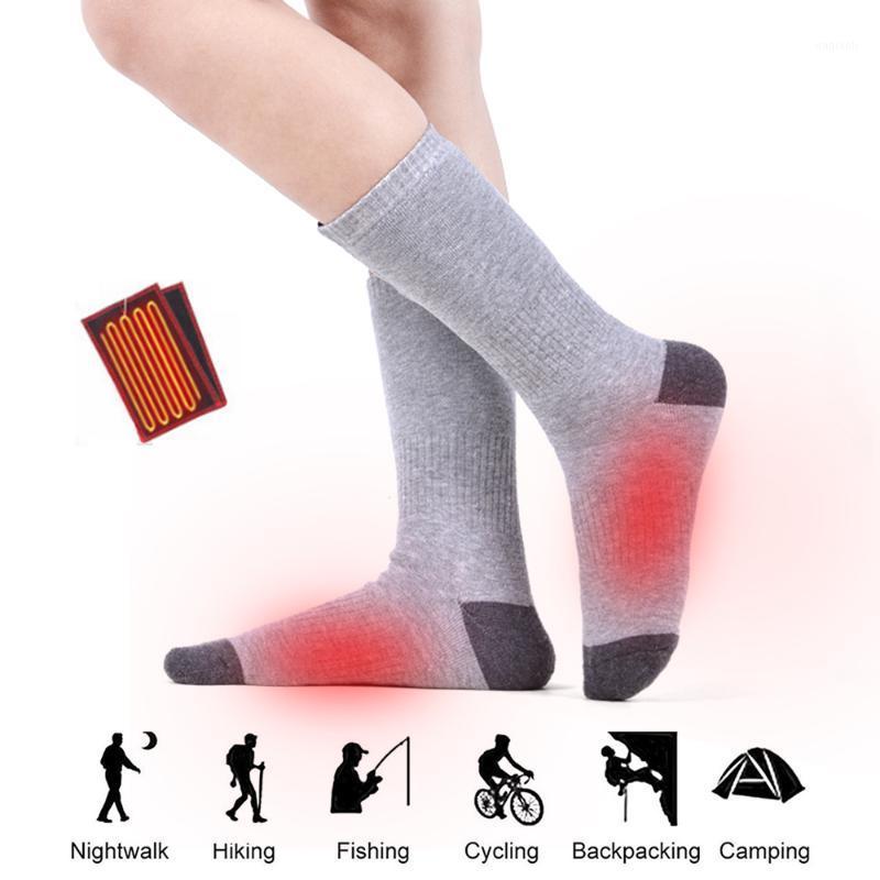 

Wireless Battery Heated Socks Electric Rechargeable Heat Socks Kit Motorcycle Ice Fishing Skiing Cotton Thick Thermal1, Black