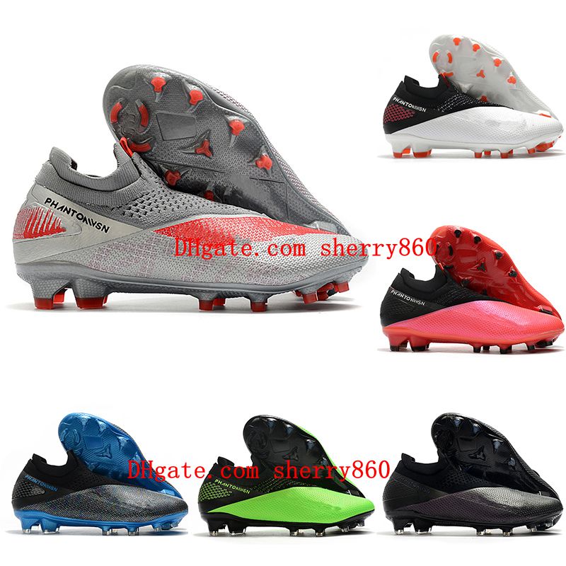

2021 soccer shoes quality mens Phantom VSN 2 Elite DF FG cleats football boots high ankle scarpe calcio, As picture 1