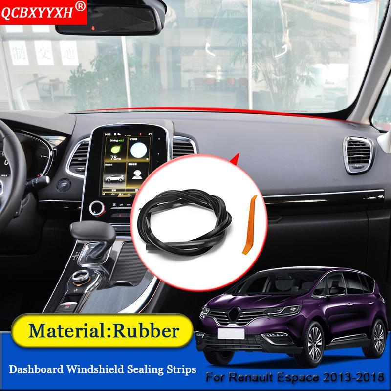 

QCBXYYXH Car-styling Rubber Anti-Noise Soundproof Dustproof Car Dashboard Windshield Sealing Strips For Espace 2013-20181