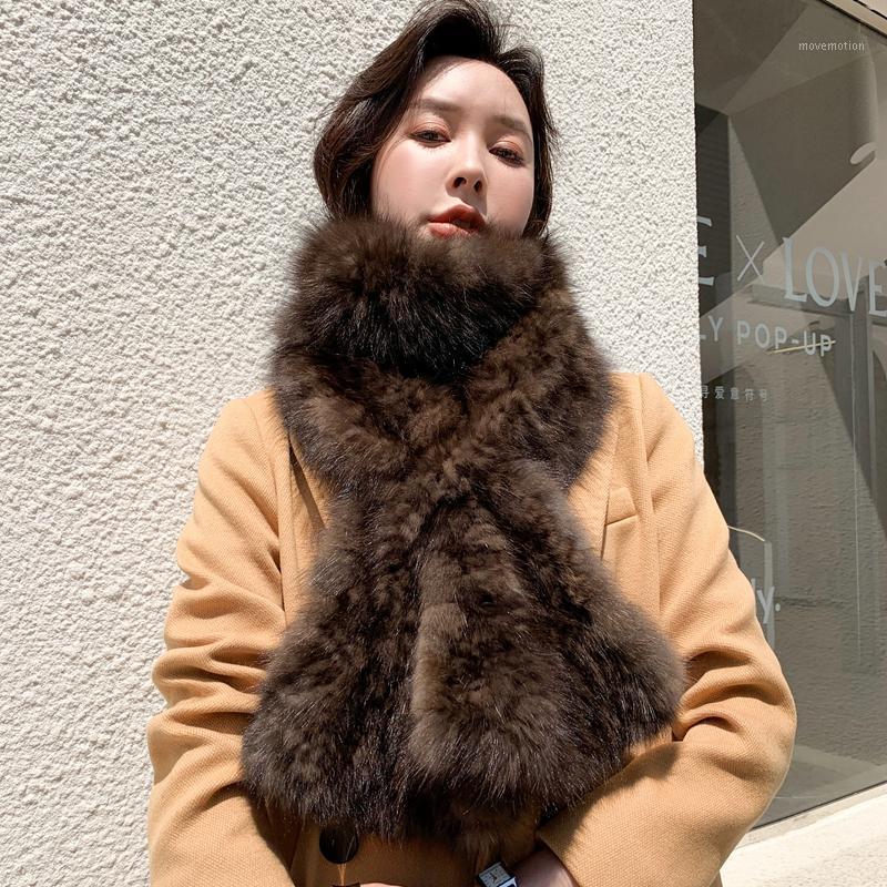 

Sable Sable series female scarf Winter new style warm and comfortable fashion scarf1