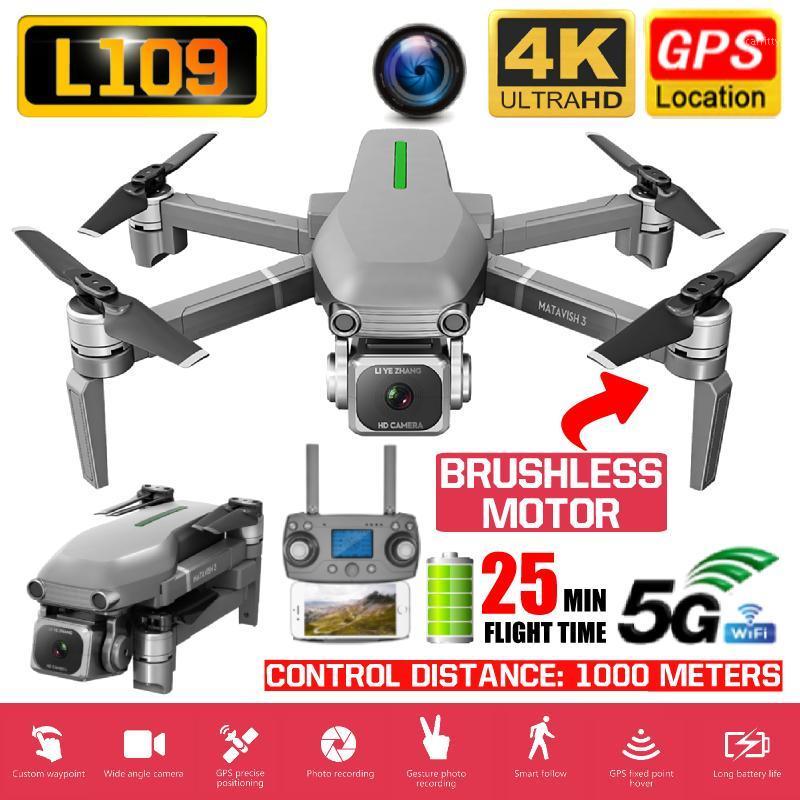 

L109 Drone GPS 4K HD Camera 5G WIFI FPV Brushless Motor Foldable Selfie Drones Professional 1000m Long Distance1