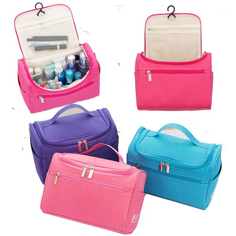 

Travel set bag High quality waterproof portable Hanging Travel Organizer bags Unisex women cosmetic organizer wash bags1, Red