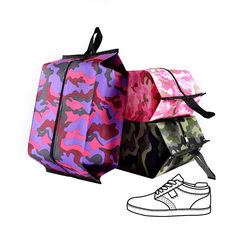 

Travel Camouflage Shoes Bags Sport Shoes Dustproof Top-handle Bag Clothes Zipper Pouch Storage Organizer Accessories Supplies