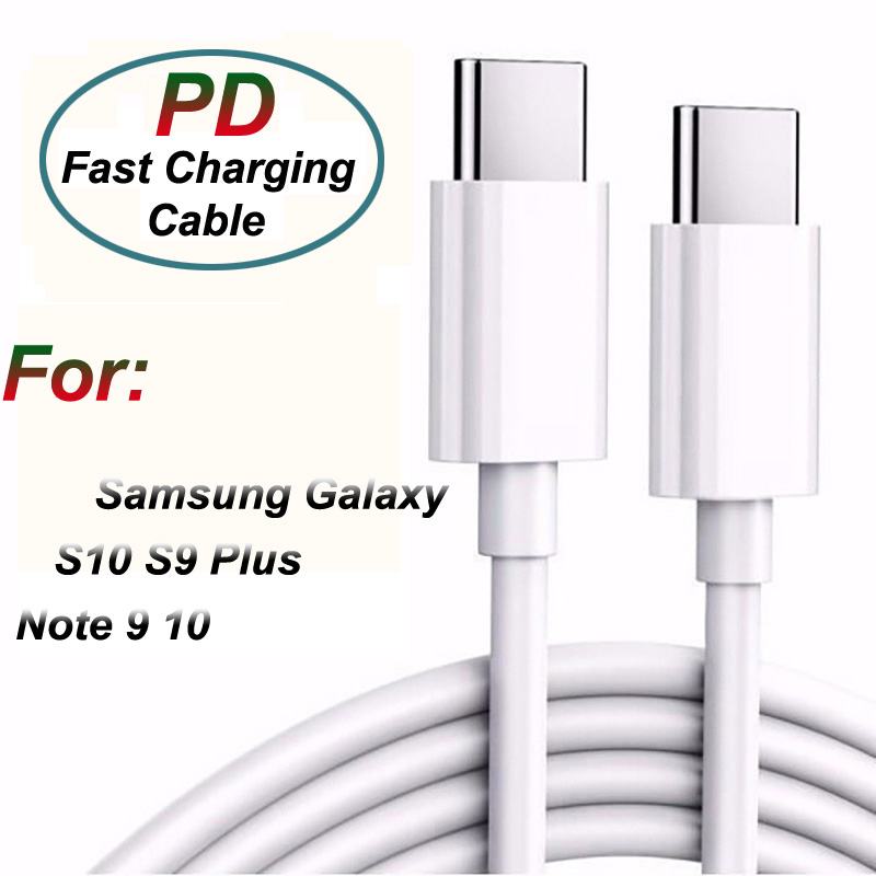 

Cell Phone Cables PD Data USB Cable Type C Charging 2A 3A Fast Charger Micro for Huawei Xiaomi Samsung Android Phones, White