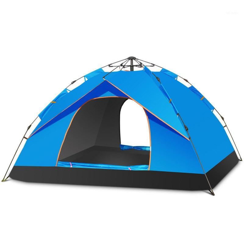 

Outdoor 3-4 Person Automatic Tent Quick-opening Rain-proof And Sun-proof Single-layer Tent Can Be Ordered1