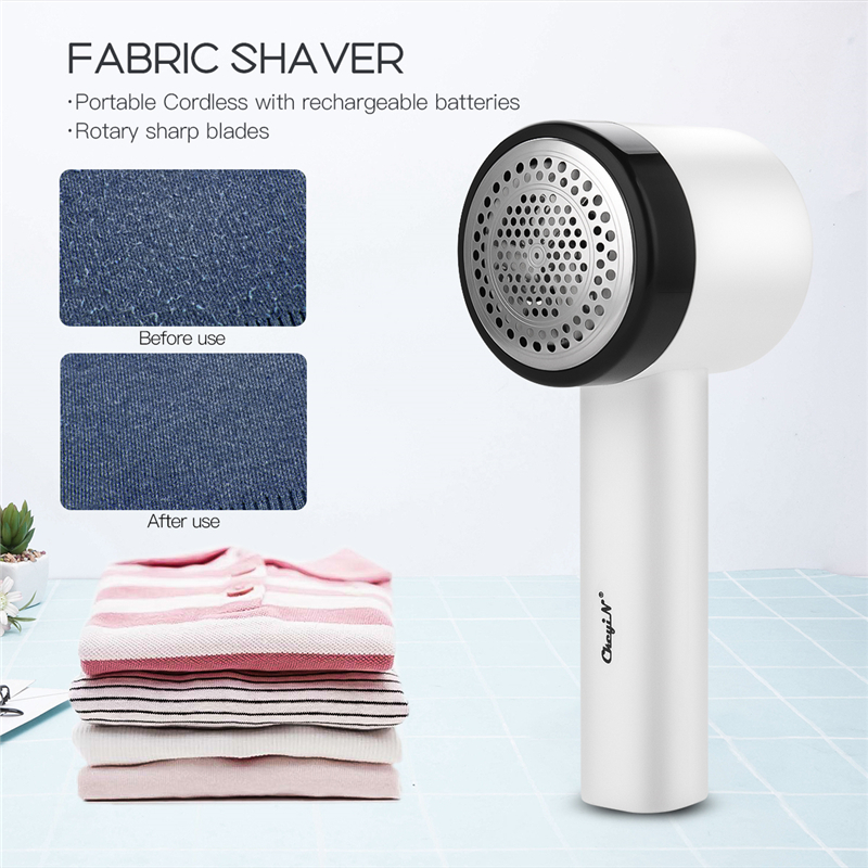 

Electric Lint Remover Wireless Rechargeable Fuzz Shavers Clothes Sweater Fabric Shaver Pill Remover Lint Pellet Cut Machine 45 Y200320