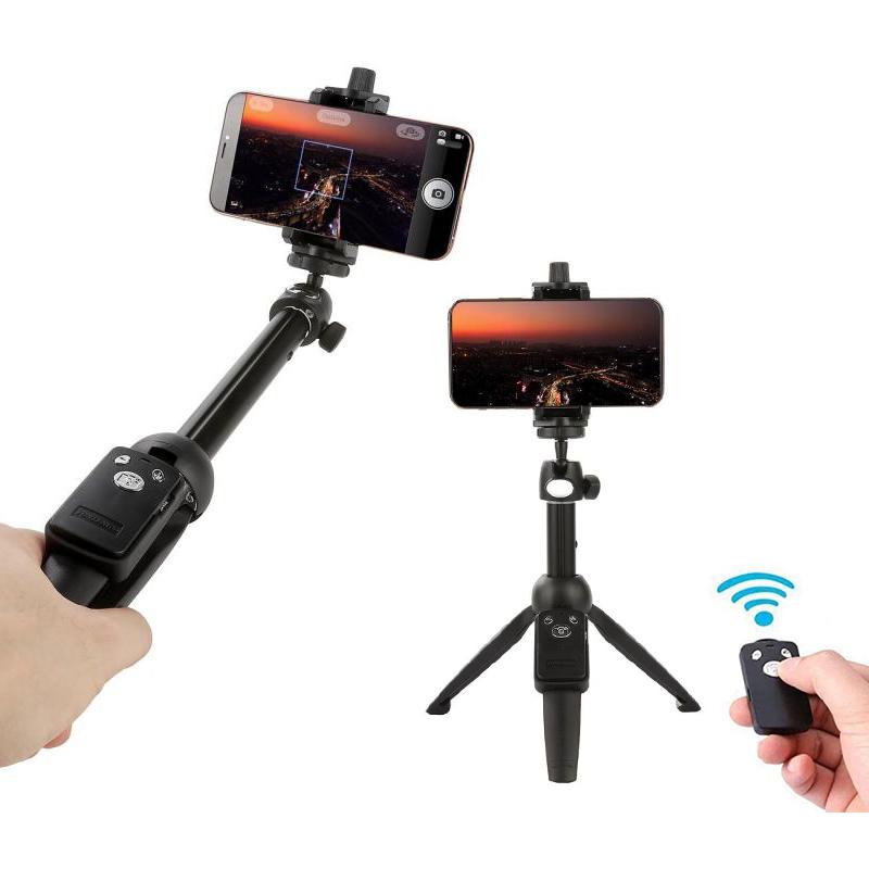 

Bluetooth Wireless Selfie Stick Tripod Foldable Remote Control Handphone Live Photo Holder bracket For Action Camera