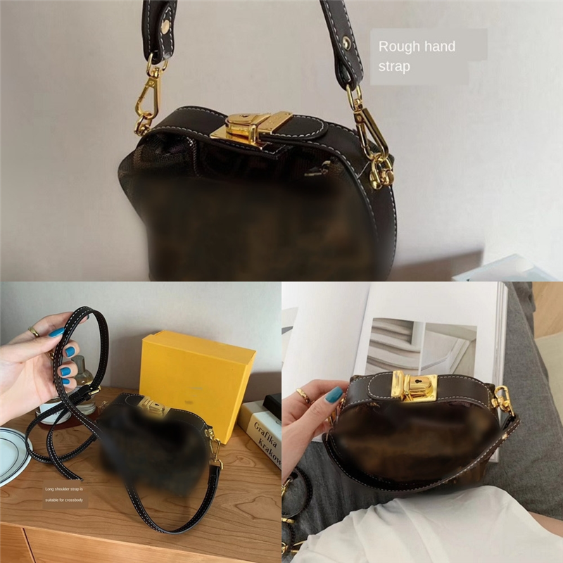 

ZgIkh Handbag Purse letter Women Shoulder Bag Strap Bags F Canvas Full Fhandbagashion High-Capacity Luxury Wide Shoulder Single Hasp, Brown(with logo f)