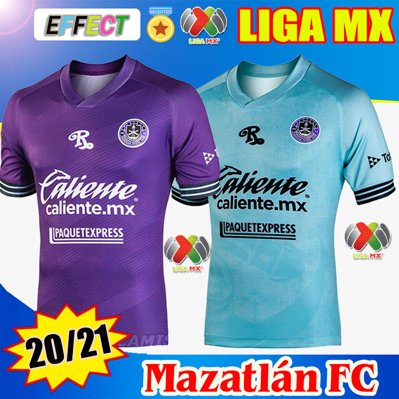 

2020 2021 Mazatlán FC Soccer jersey 20/21 mazatlan Home Purple Away Blue Best Quality Camiseta de Futbol Football Shirts LIAX MX Kit, Black;yellow