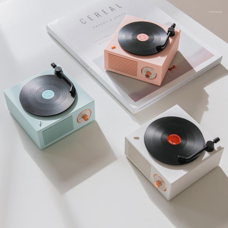 

Loudspeaker Subwoofer Wireless Home USB Charging Record Player Bluetooth Speaker Mini Nostalgic Portable Music1