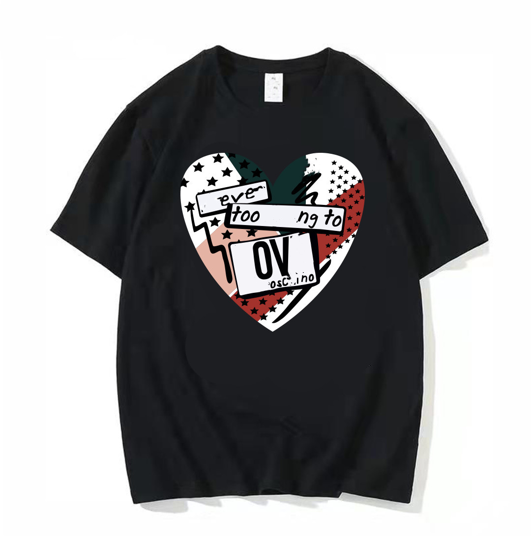 

2022 Women Mens Designers T Shirts Tshirts Fashion Animal Letter Printing Short Sleeve Lady Tees Luxurys Womens Casual Clothes M-5XL#16, White