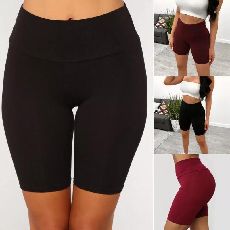 

Women Sport YOGA Shorts Workout Gym Fitness Leggings Stretchy Shorts Sportswear for Women Workout Short1, Black
