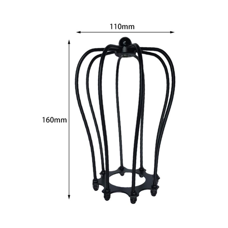 

Industrial Vintage Lamp Cover Lampshade Chandelier Wire Pendant Cage Hanging Lamp Shades For Cafe Bar Home Decoration