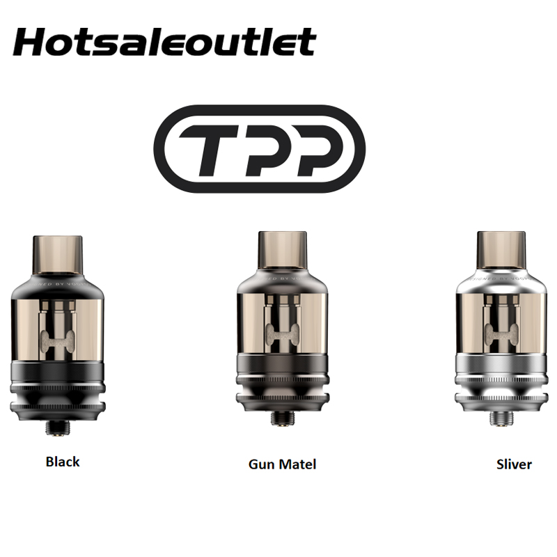 

VOOPOO TPP Pod Tank 5.5ml Capacity with TPP-DM1 Coil 0.15ohm DM2 Coil 0.2ohm 100% Original