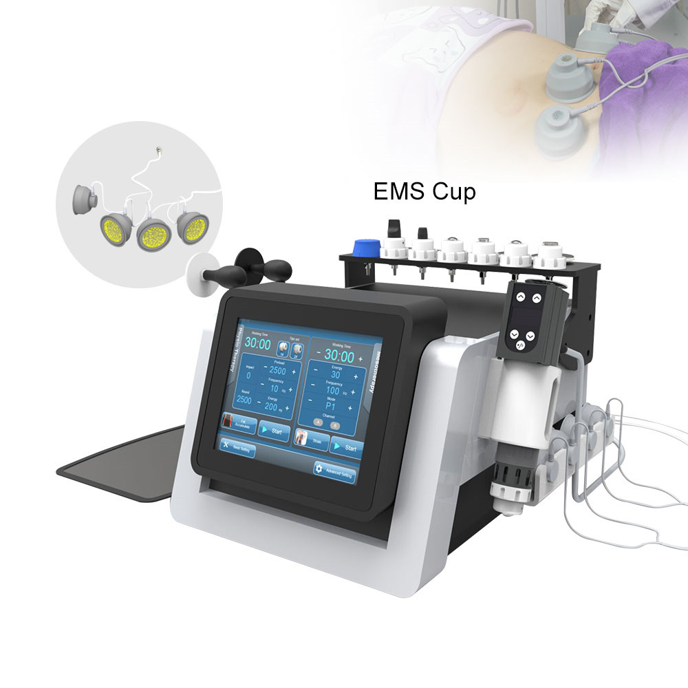Ret Cet Therapy Shockwave 3 in 1 Diathermy Muscle Relaxation Massager Rf ems shock wave treatment tecar 448khz radio frequency for pain relief Er-image-753320683