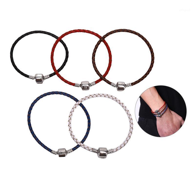 

Charm Bracelets Women Fashion PU Braided Leather Bracelet Men For Jewelry Multilayer Clasps Charm1