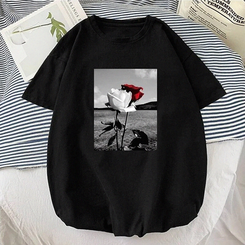 T-shirt unisexe Homme Étampage chaud Estamping Floral Graphic Prints Plus Taille Col Ronde Vacances quotidiennes Imprimé à manches courtes Mode V