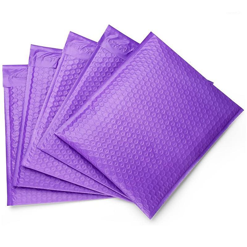 

50PCS Bubble Bag Bubble Mailer Padded Envelope Purple Self Seal Mailing Bag Different Specifications Shipping Foam Envelope Bags1