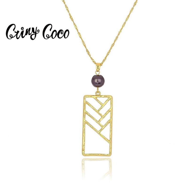 

Cring Coco Hawaii Pearl Choker Necklace Collar Trendy Women's Statement Chain Pendants Necklaces Neck Accessories for Women Girl
