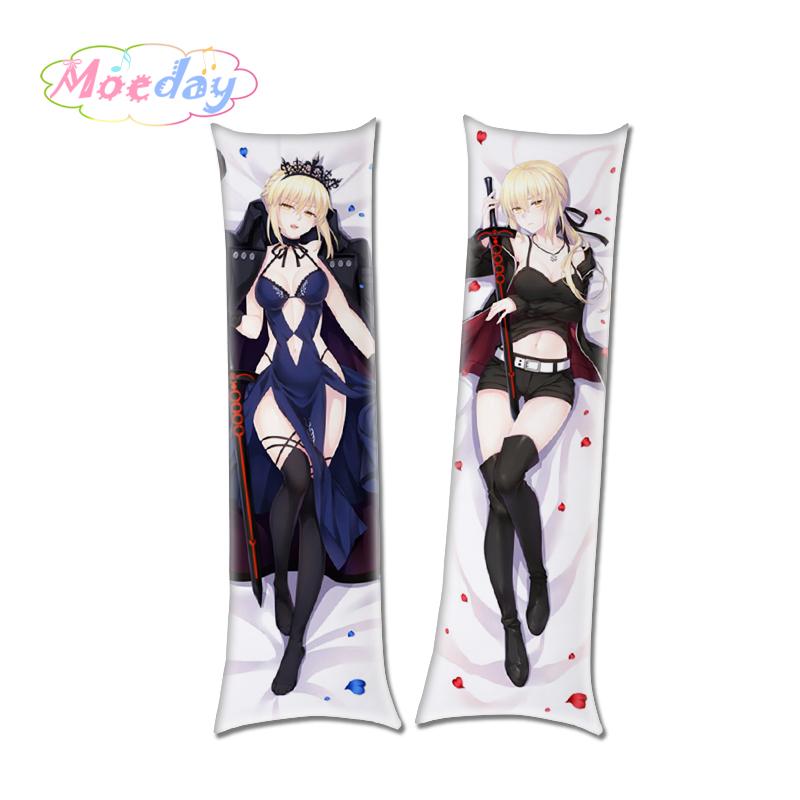 

Fate/Grand Order Saber X X Alter Hugging Pillow Covers Pillow Case, Black