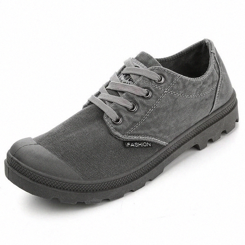 

Casual new men's canvas shoes trend retro spring autumn hot sale wear-resistant breathable classic Europe outdoor men's shoes #PO23