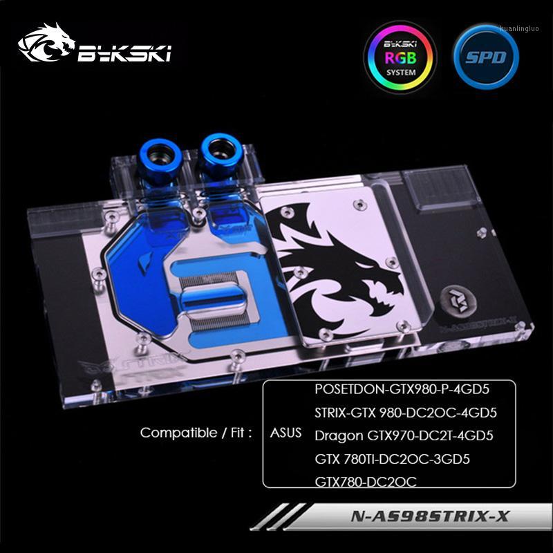 

Bykski water Cooling block for POSETDON-GTX980-P-4GD5,STRIX-GTX 980-DC2OC-4GD5,GTX 780TI-DC2OC-3GD5,GTX780-DC2OC N-AS98STRIX-X1