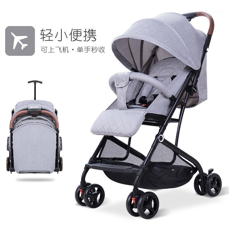

Baby Stroller Lightweight Stroller silla de paseo poussette foldable portable Aluminum alloy light baby car sale1