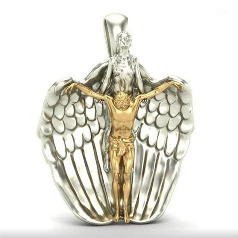 

Chains Fashion Jesus Angel Wing Necklace Unisex Anniversary Banquet Accessories Special Jewelry Pendant Gift Wholesale1