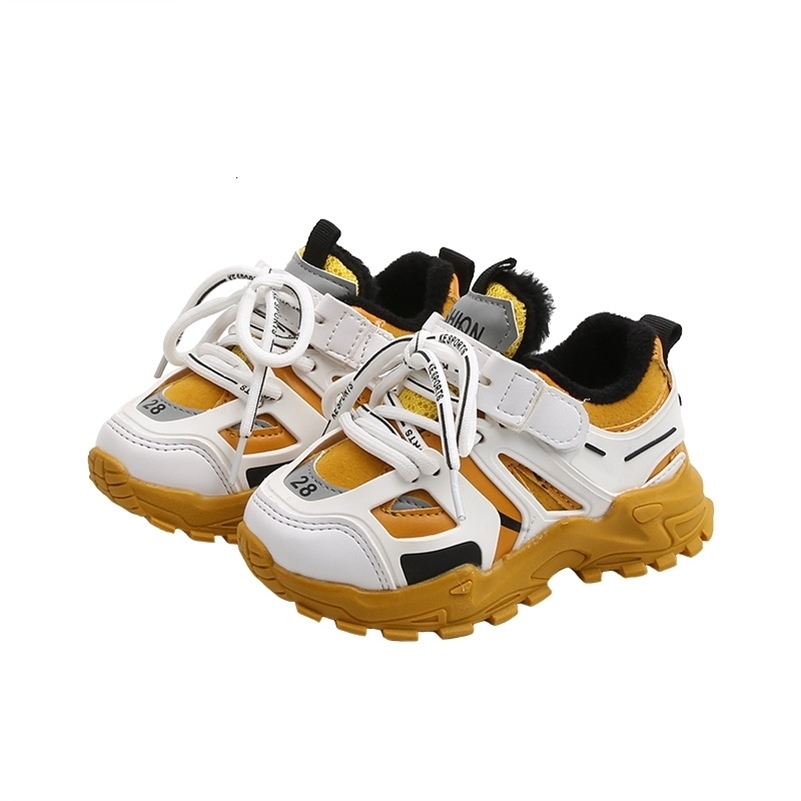 

CNFSNJ Autumn winter Black Toddler Boy Sport Sneaker Children Fashion Girl Breathable Trainer size 22-31 kids shoes LJ201027