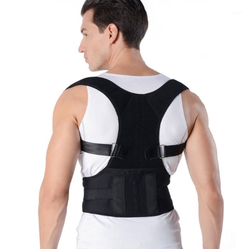 

Posture Corrector Belt adjustable magnetic therapy brace shoulder back support belt for men women1, As pic