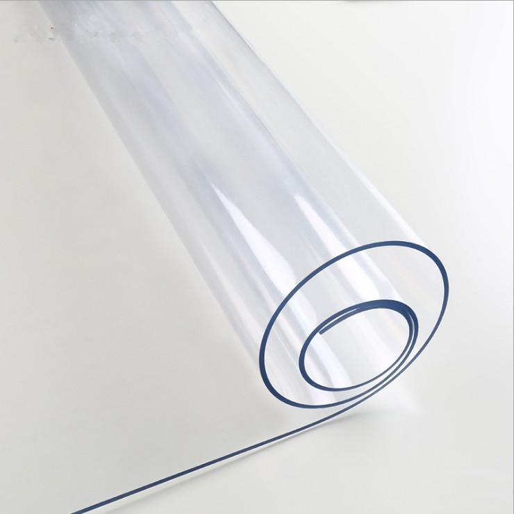 

1.5mm Transparent PVC Tablecloth Waterproof Rectangle Table Cover Oilproof Table Cloths Soft Glass Cloth Kitchen Decoration