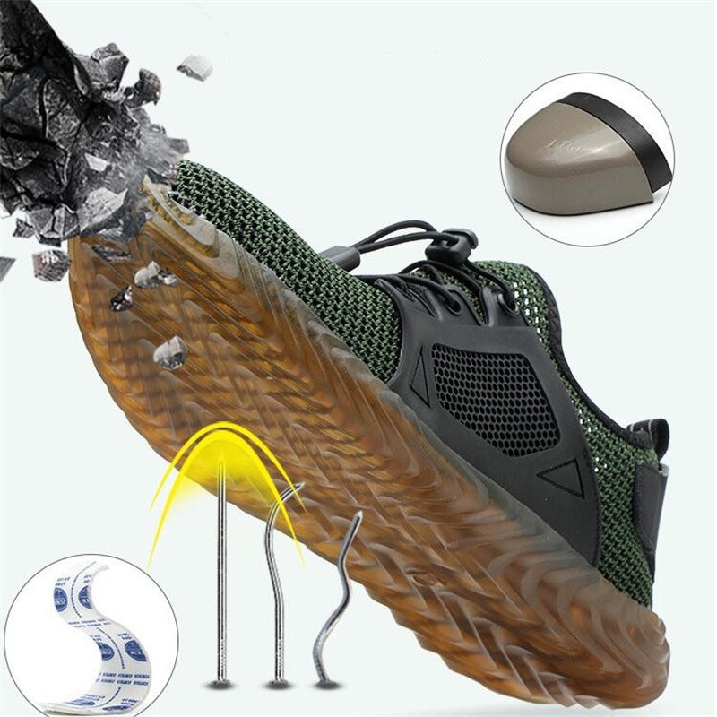 

Indestructible New Dropshipping Ryder Men's Woman of Steel Toe Air Safety Boots Puncture-proof Breathing Shoes W0p6 Uhtr, 06
