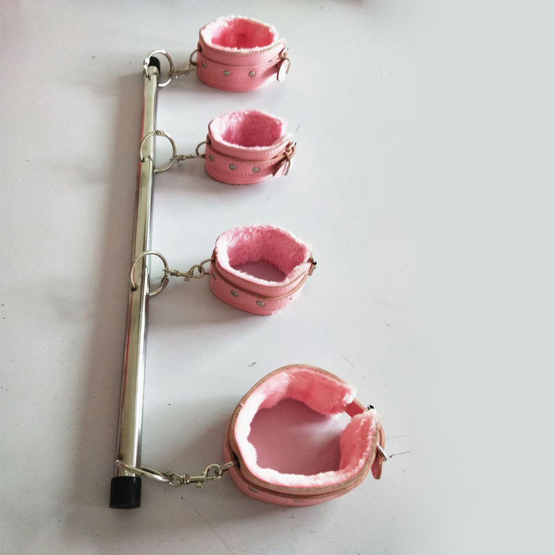 

Detachable Stainless Steel Spreader Bar For sexy Hand Cuffs Ankle Cuffs Slave Cosplay Costumes Bondage Adults sexy Toys