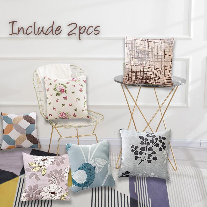 

Forcheer Cushion Cover 40x40cm Pillow Cases Decorative Valentine's Day Present Decoration Home Sofa Car 2pcs, Color24