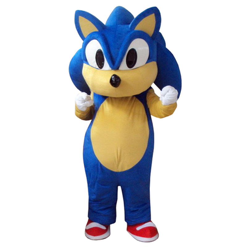 Mascot CostumesCartoon Hedgehog Mascot Costume Suits Clothing Carnival Adults Halloween-image-747566569