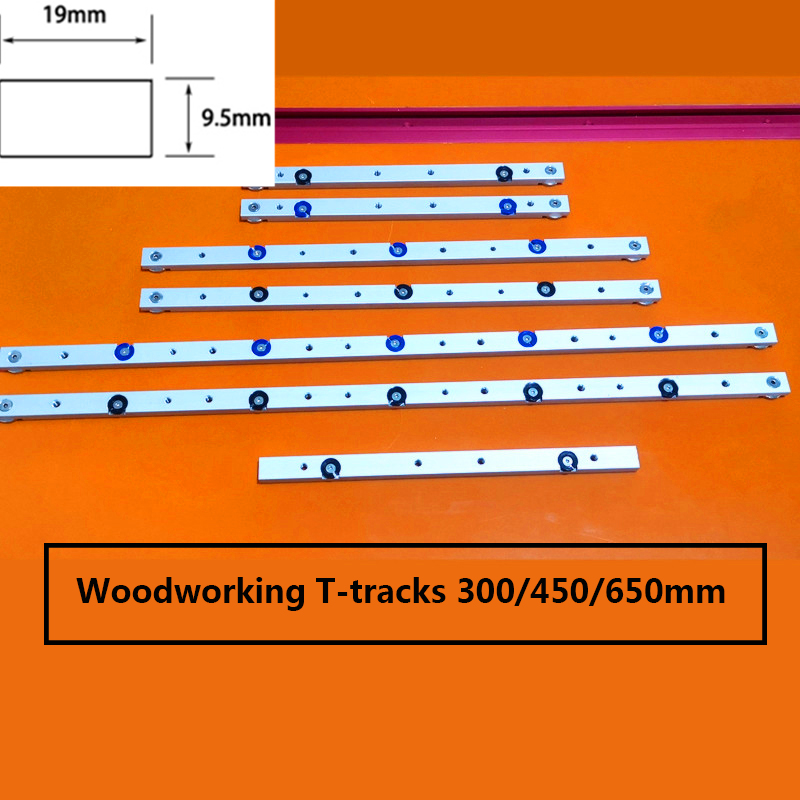 

Woodworking Tool T Slot Miter Bar Slider Slab T-track Aluminium Alloy Slot Miter Track For Router Table Saw Carpenter DIY