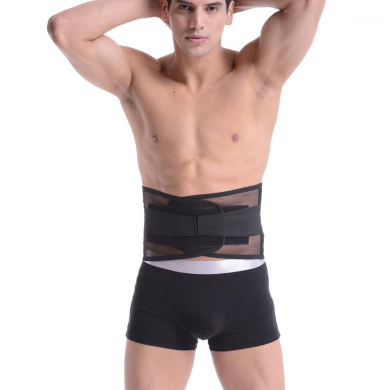

Mesh Breathable Back Support Belt Lumbar Brace Back Brace Waist Support With 4 PCS Steel Plates1, Black