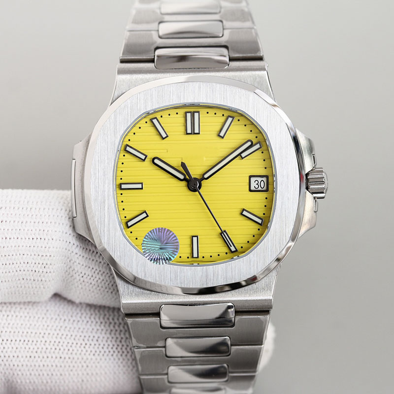 

Watch For Mens Automatic Mechanical Watches 40MM Stainless Steel Life Waterproof Silver Business Wristband Wristwatch Designer Wristwatches Montre De Luxe, Color1