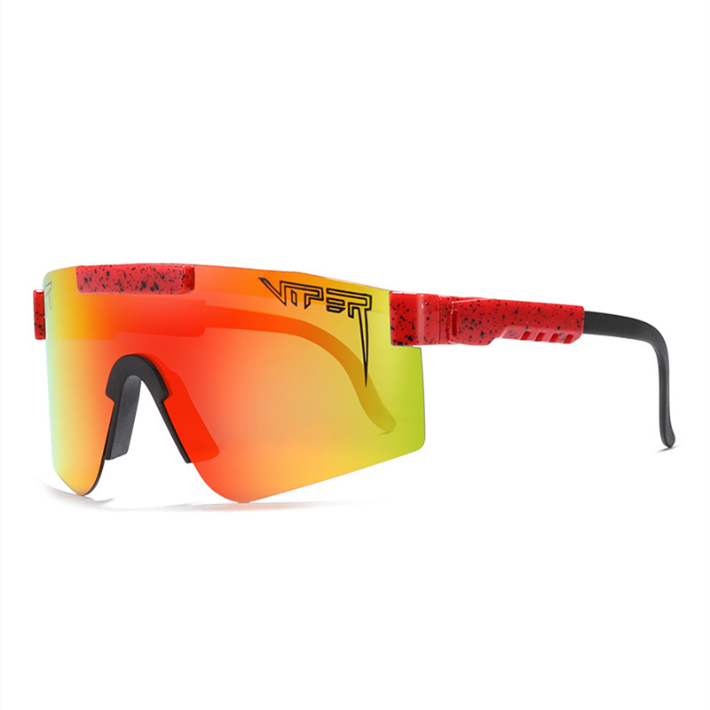 

PIT VIPER Original Brand Windproof Polarized Sunglasses Men Women Upscale Oversized Tr90 Frame Siamese Lenses Sun Blinkers PV01
