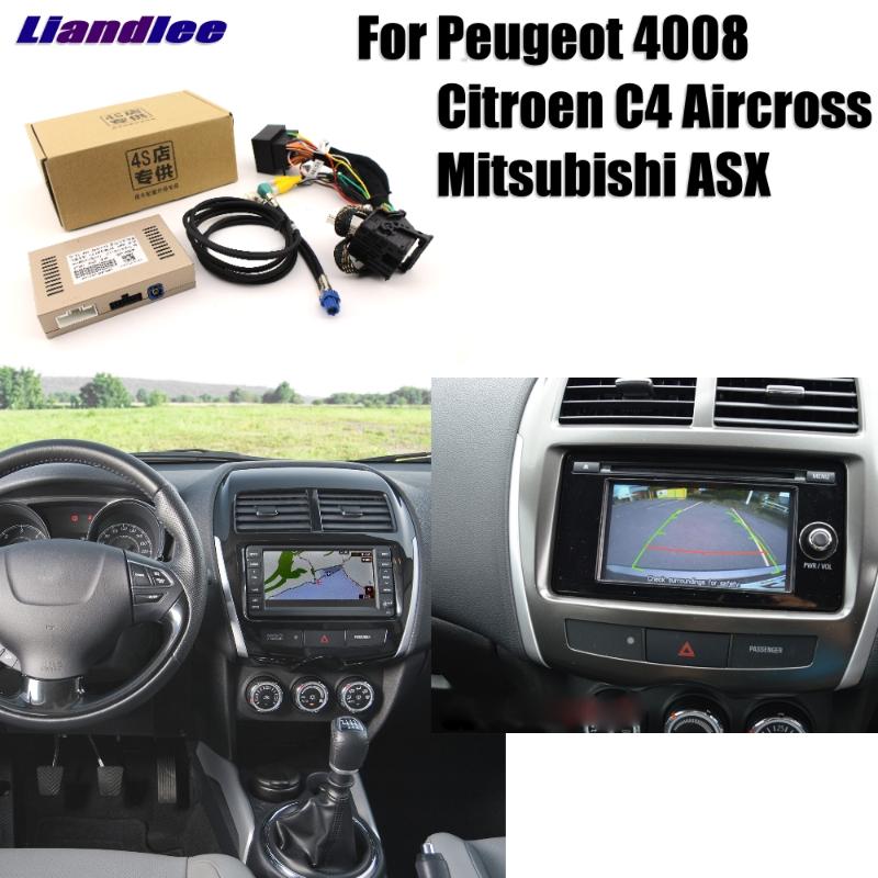 

Liandlee Parking Camera Interface Reverse Back Up Camera Kits For 4008 For C4 Aircross Mitsubishi ASX car