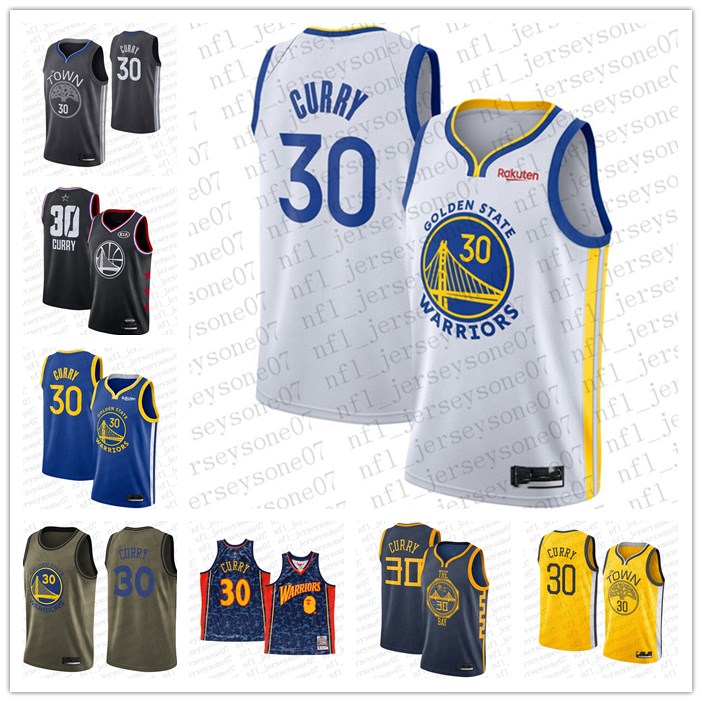 

2020 Custom Men womens youth golden state Warriors 11 Klay Thompson 30 Stephen Cur ry bluk Throwback Basketball Jersey, Army green