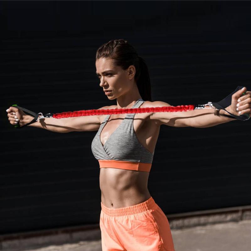 

Adjustable Leg Arm Sport Training Stretching Strap Set for Basketball Volleyball Bounce Strength Training Equipment 27x22x11cm