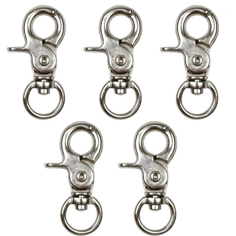 

5pcs Hook Clip Buckle Lobster Hanger Buckle Trigger Alloy Snap DIY Belt Metal Shoulder Strap Accessories Parts Button Bag1