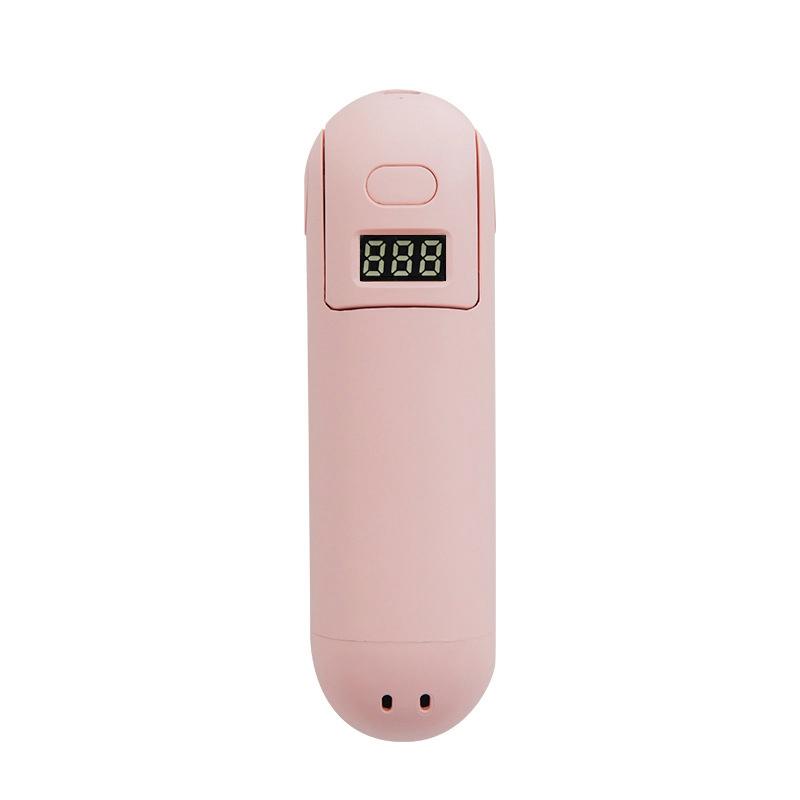 

Multifunctional USB Charging Treasure Folding Fan Power Display Portable Handheld Small Fan Mobile Phone Holder