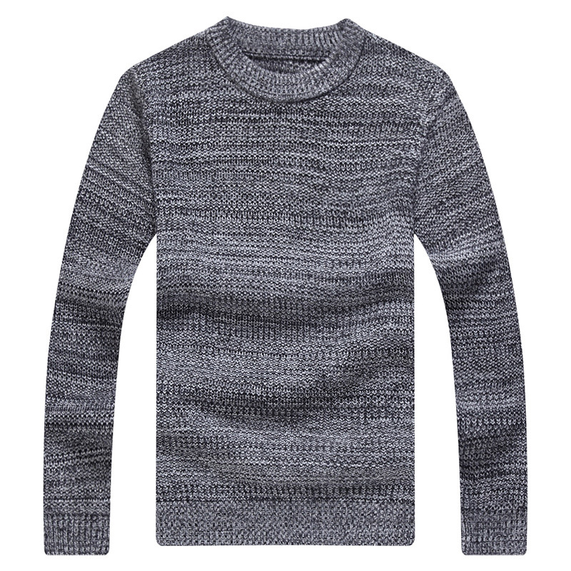 

2020 Brand Autumn and Winter New Men's Sweater Long-sleeved Casual Round Neck Pullover for Male Sweater Jackets, Red